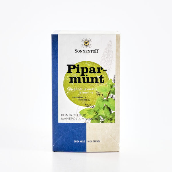 Piparmünditee 18g (kotid ümbrikes) Sonnentor
